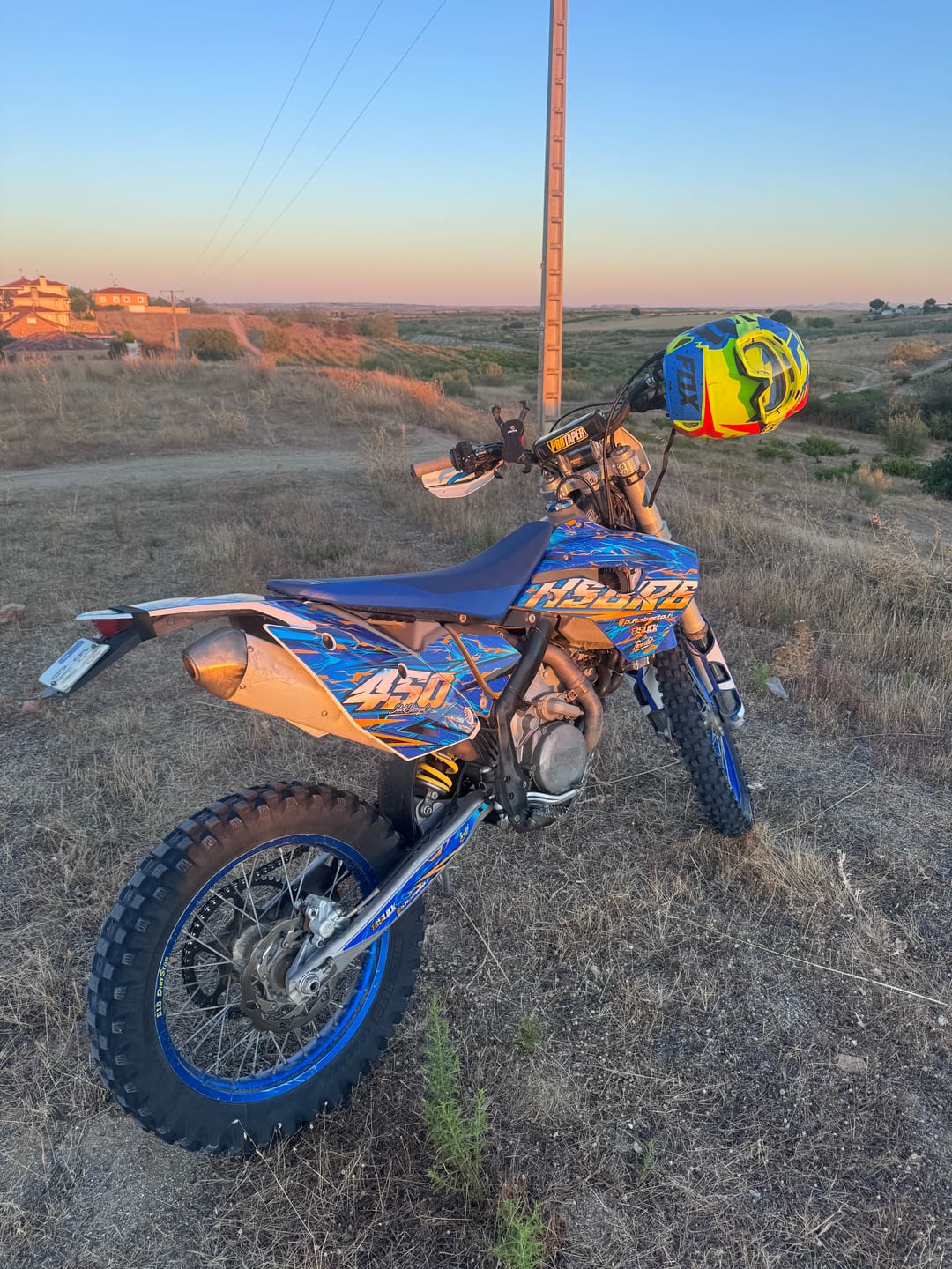 Customer photo review of ELECTRO RAGE - GRAPHICS KIT