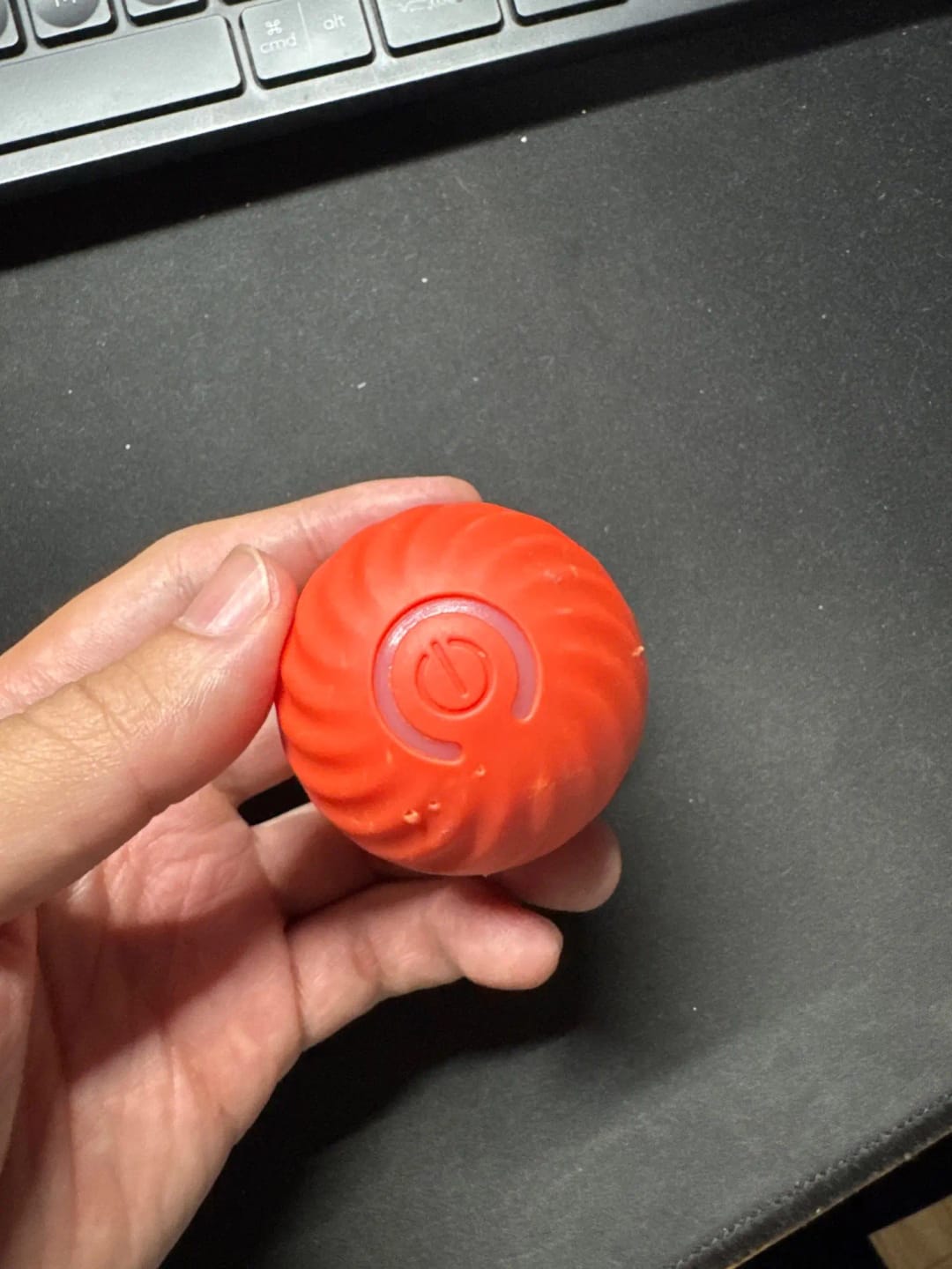 Customer photo review of Pelota Interactiva para Perros y Gatos – Movimiento Automático + Carga USB-C