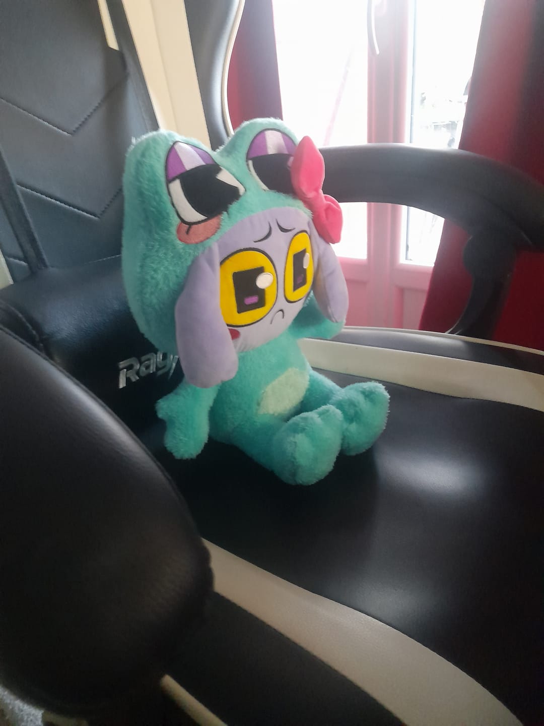 Customer photo review of Ribbit-Suit Jax Plush