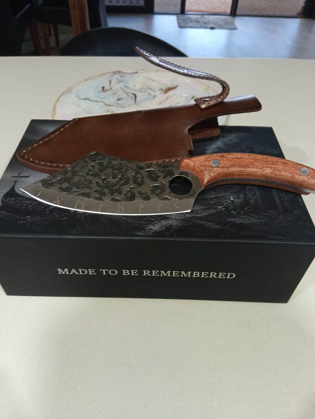 Customer photo review of The Viking Steak Knife