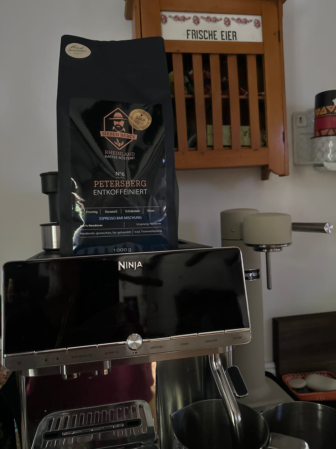 Customer photo review of N°6 Petersberg – Entkoffeinierter Genuss – Espresso Bar Mischung