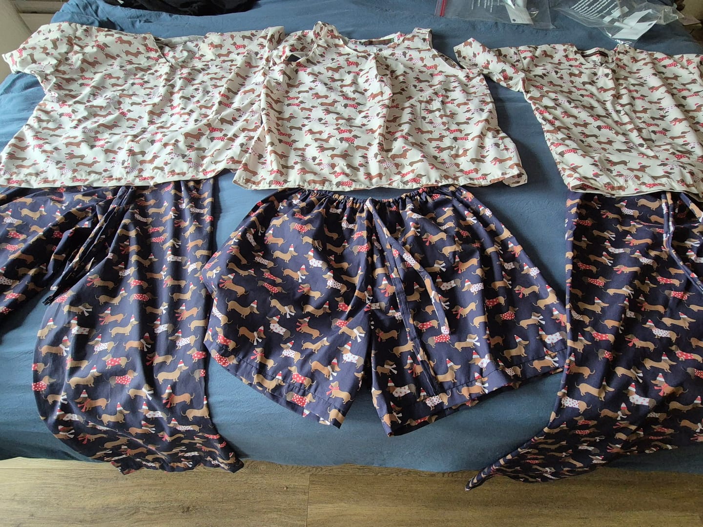 Customer photo review of Winter Dogs Polycotton Fabric