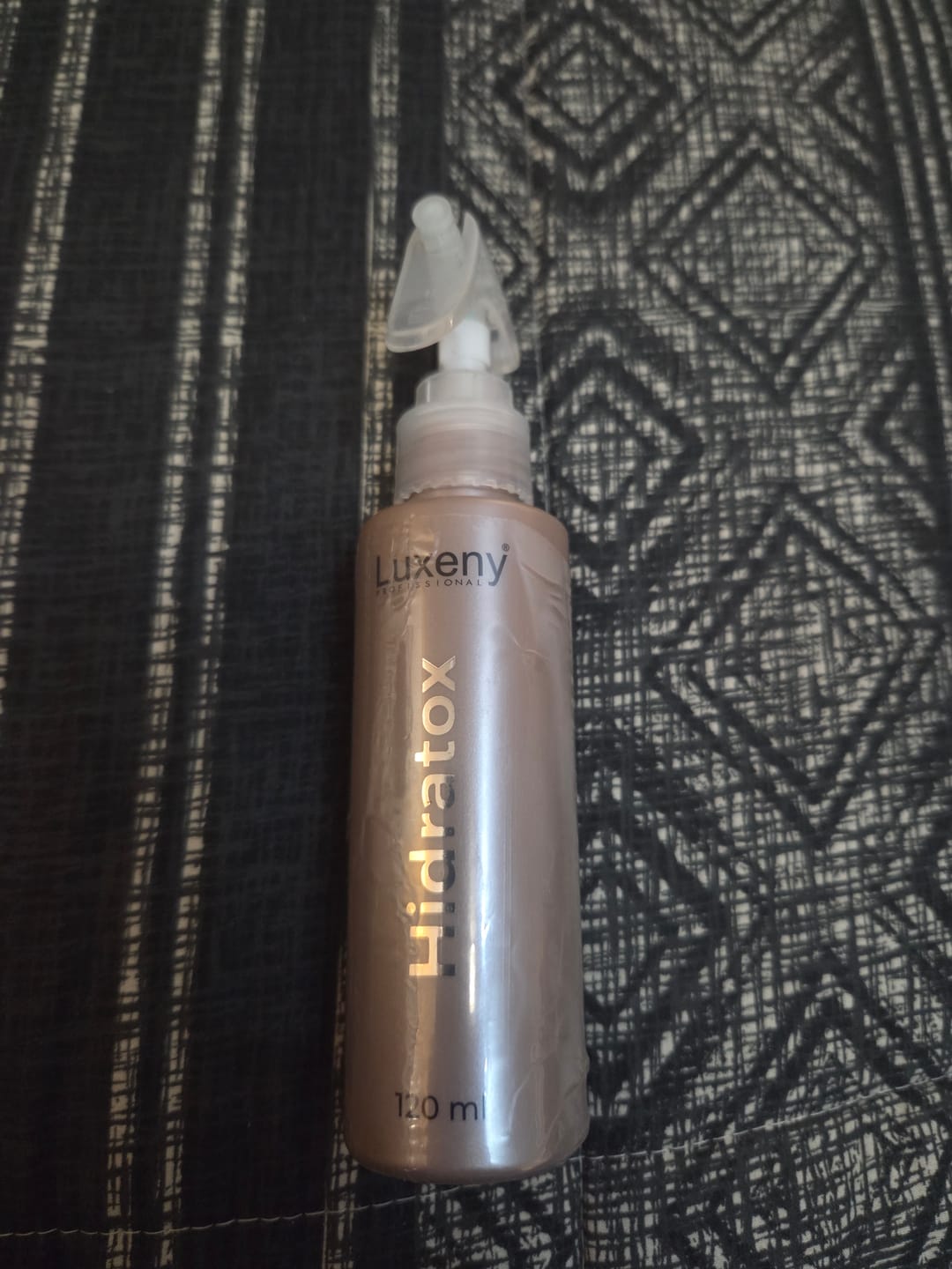 Customer photo review of Hidratox, tratamiento efecto bótox capilar instantáneo