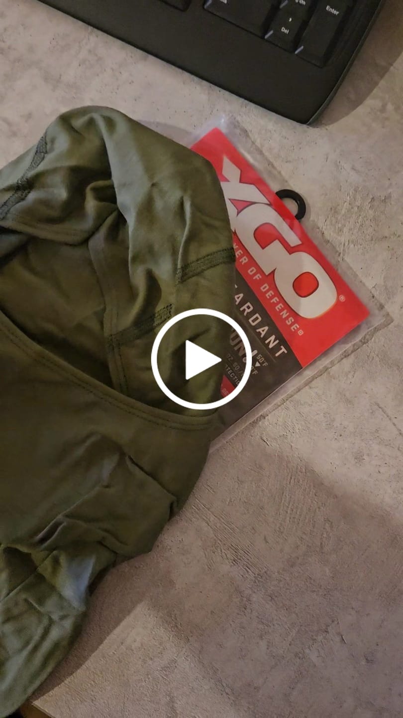 Customer video review of Clearance: Stretch FR 2pc Balaclava (FR3) - OD Green