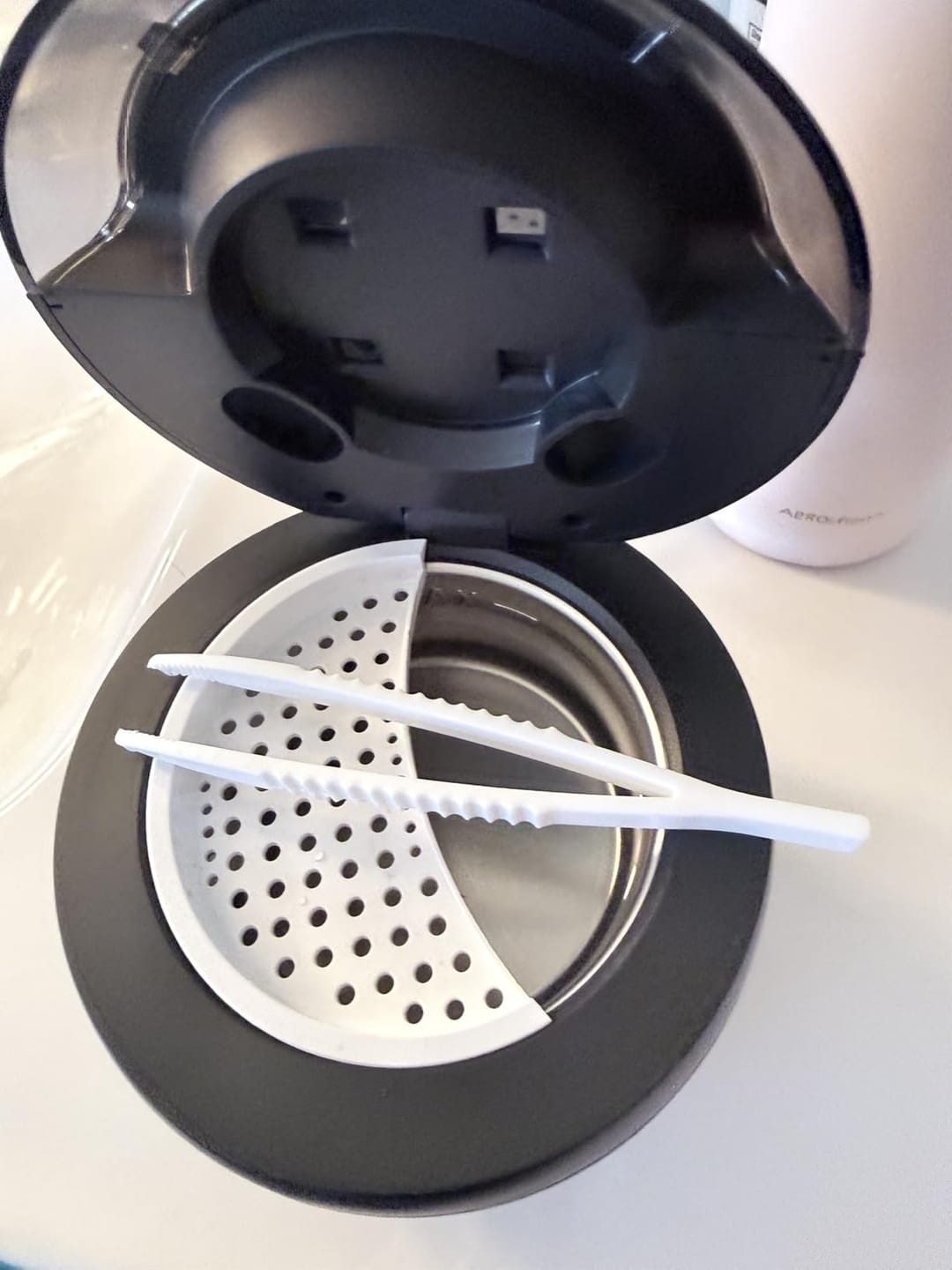 Customer photo review of DentaSonic - UV Ultrasonic Denture & Retainer Cleaner