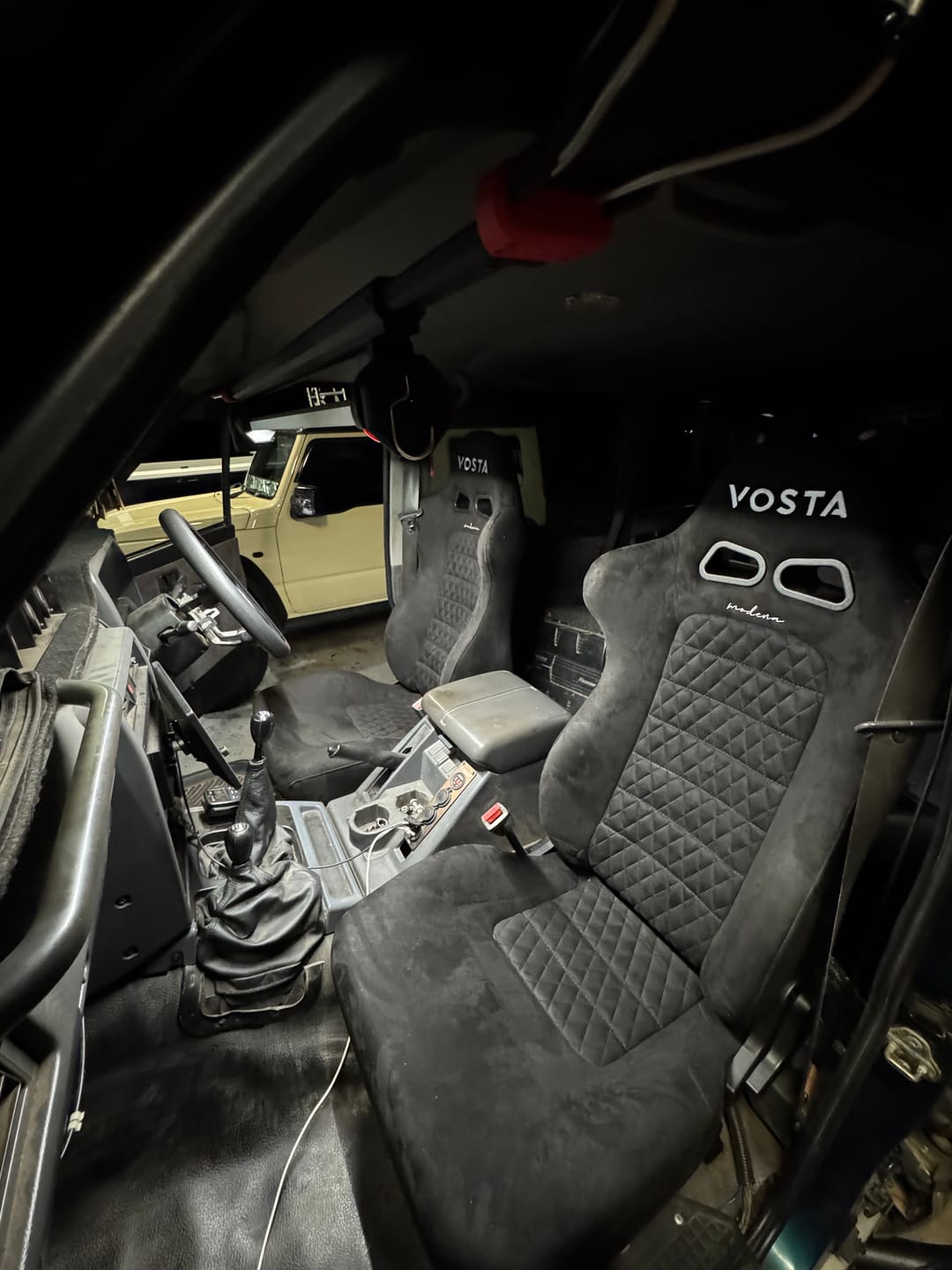 Customer photo review of VOSTA Modena Alcantara Recliner Seat