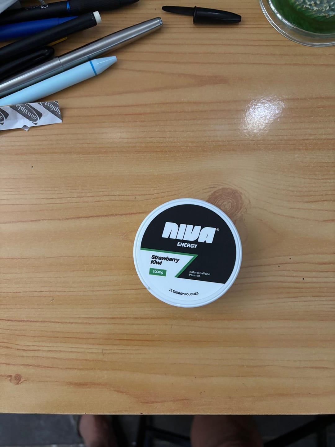 Customer photo review of Strawberry Kiwi Energy Pouches