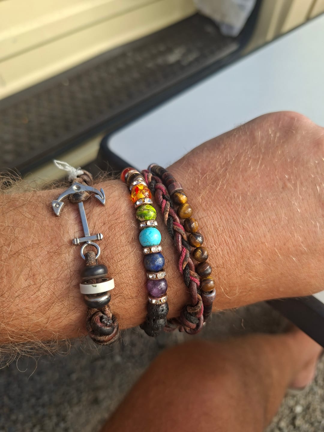 Customer photo review of 7 Chakren Aktivierungs Armband