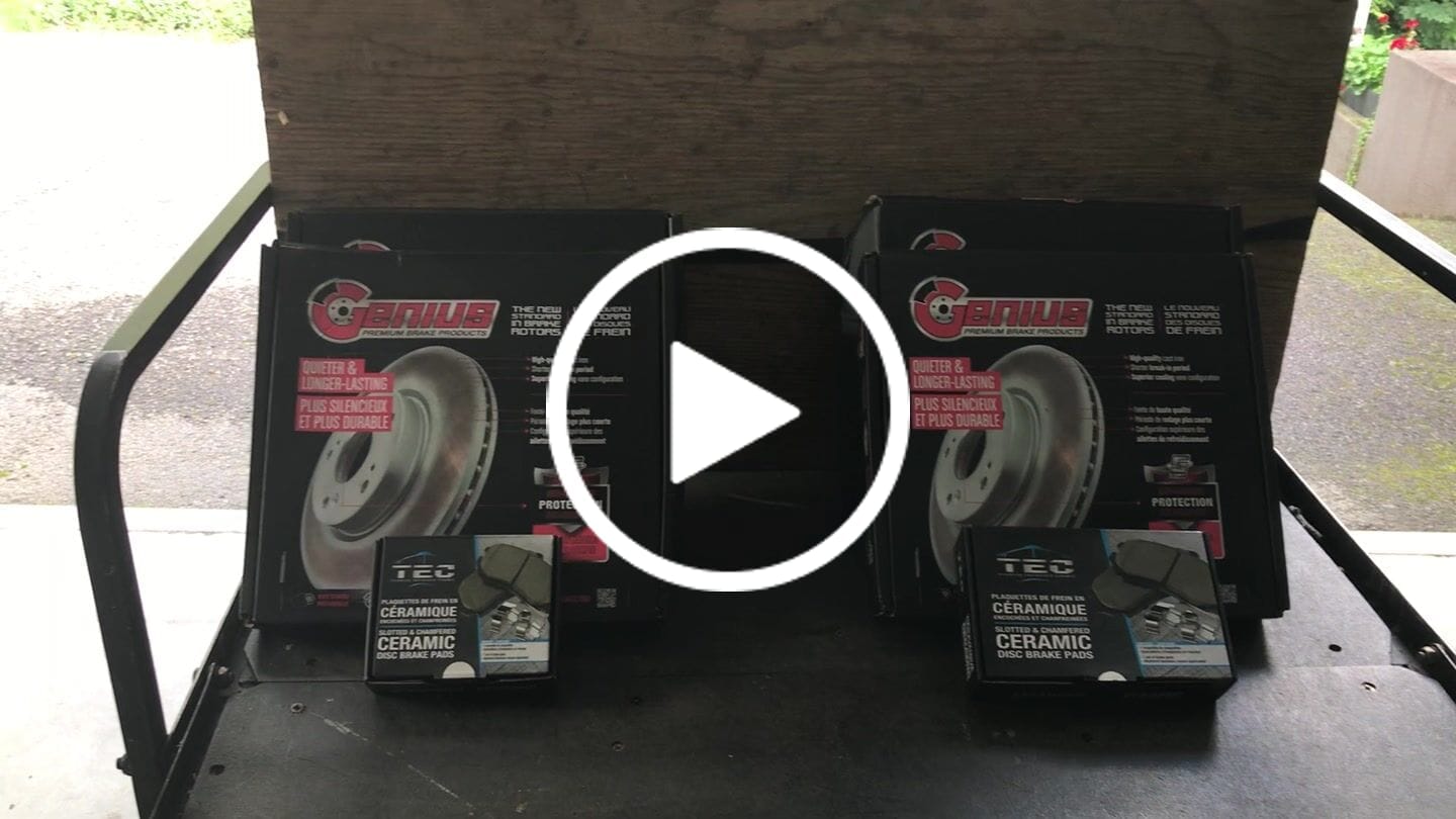 Customer video review of Front Rear Coat Disc Brake Rotor Ceramic Pad Kit For Toyota Sienna RAV4 Prime bZ4X Subaru KGT-103362