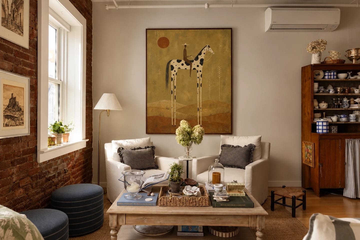 Customer photo review of Vintage Americana Art｜Spotted Desert Horseman