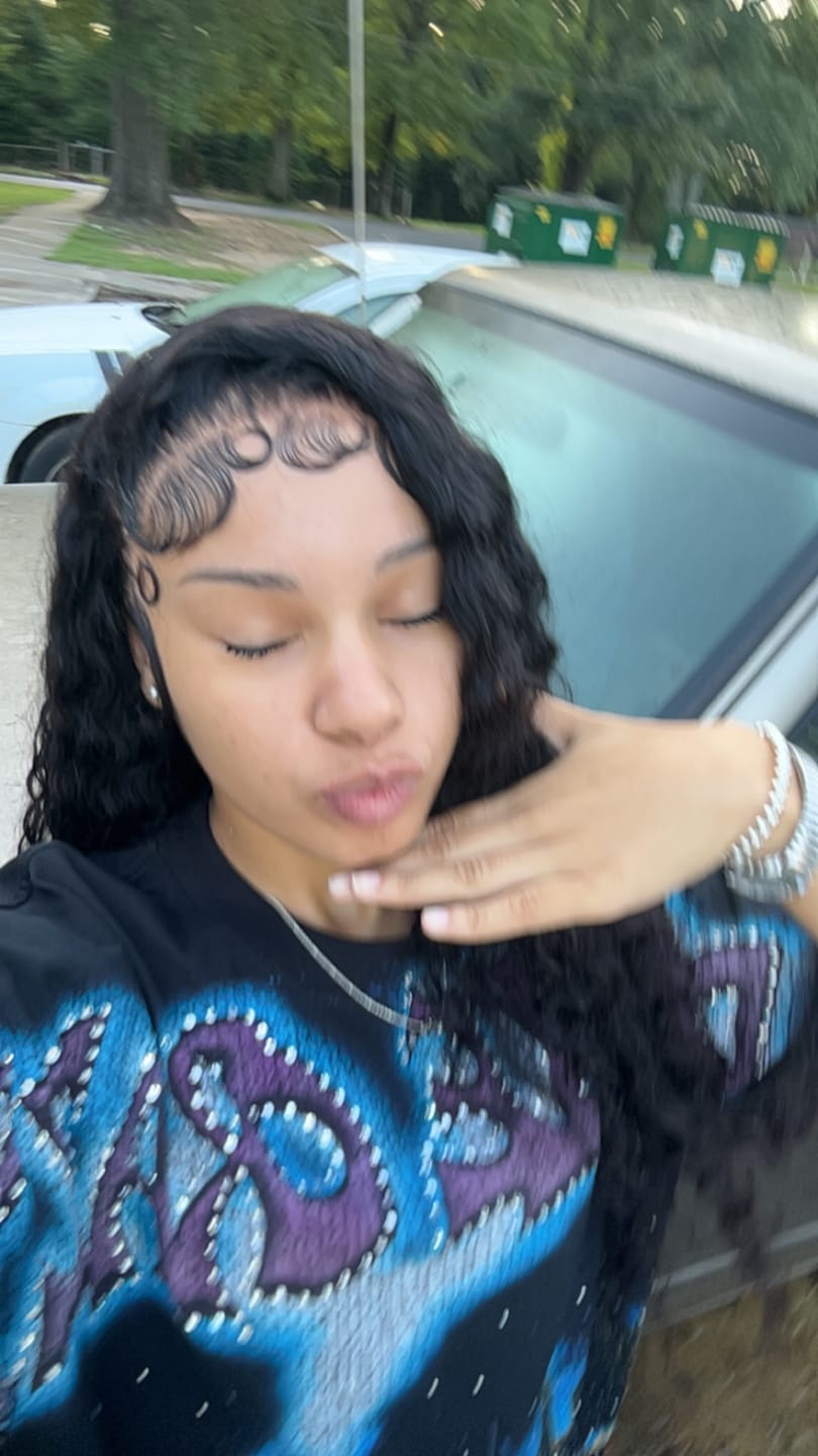 Customer photo review of Boxy L.A. Skyline Iced Out Tee-435