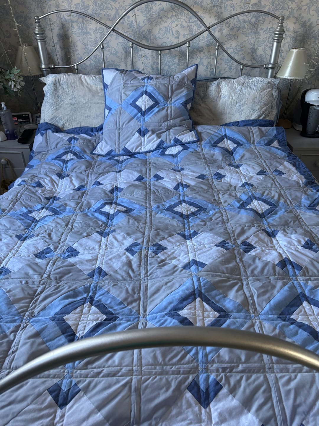 Customer photo review of 94” Polycotton Sheeting Fabric