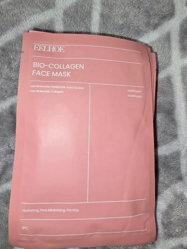 Customer photo review of Bio-Collagen Face Mask