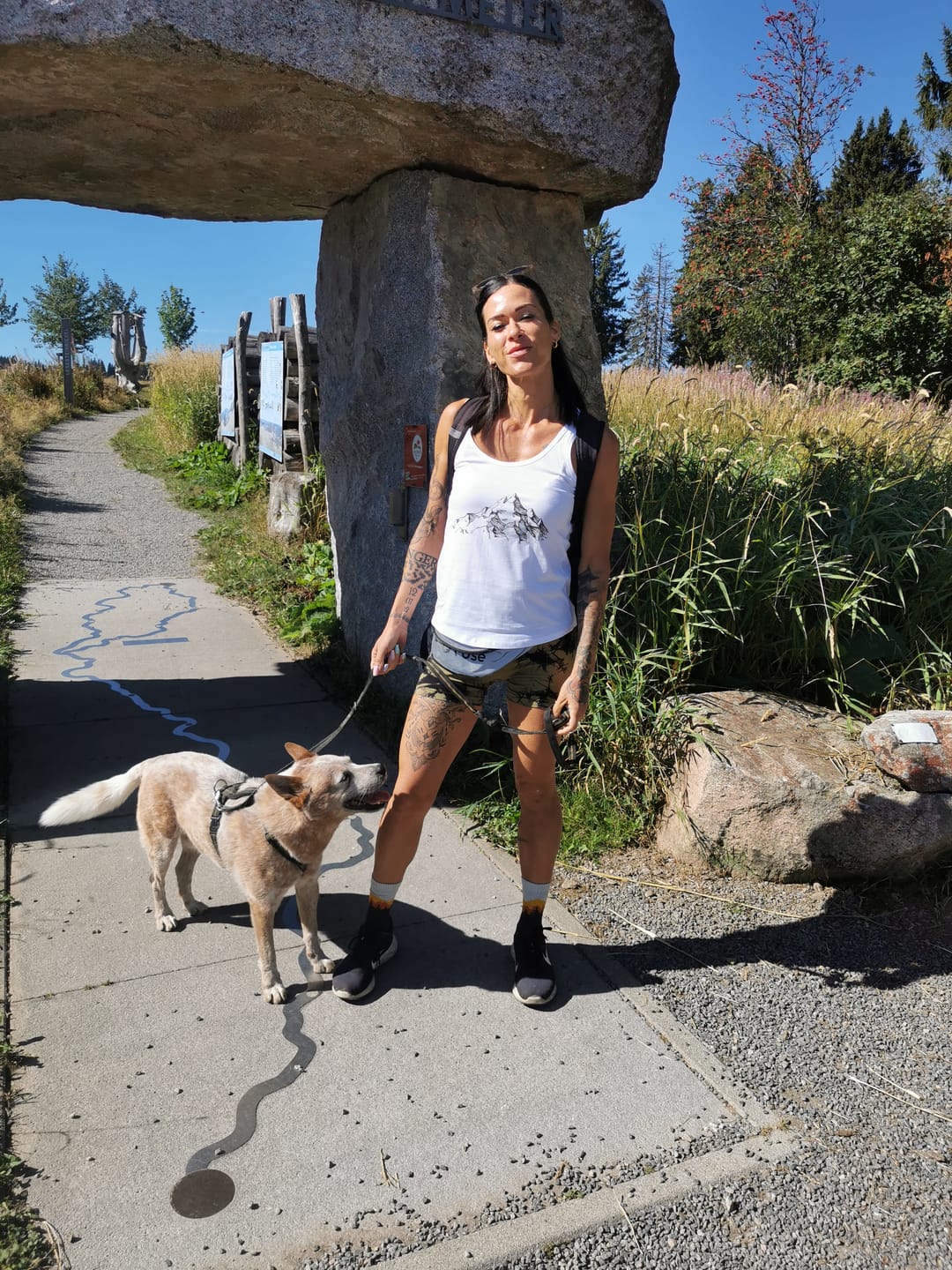 Customer photo review of Damen Tanktop - Berglandschaft