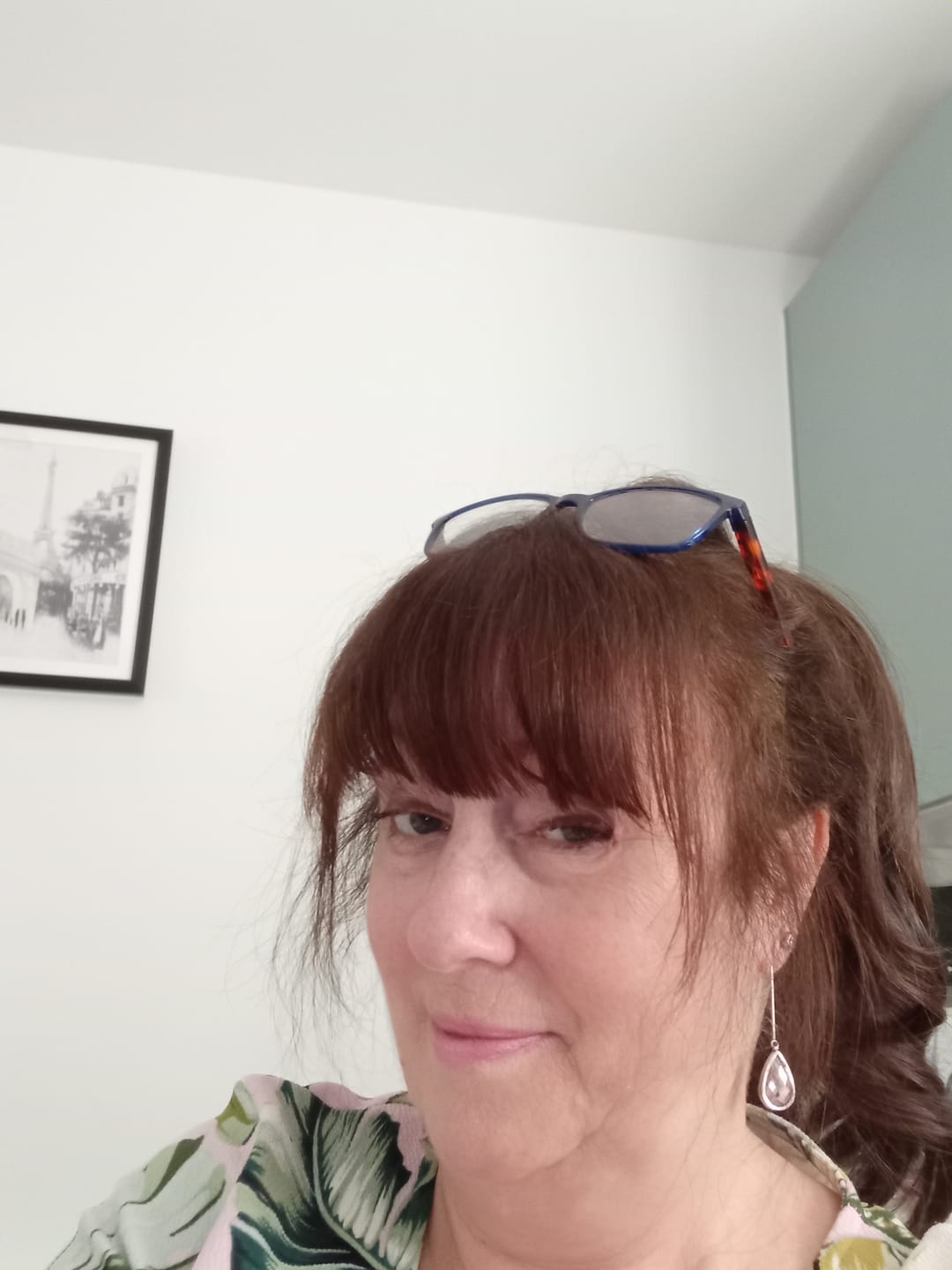Customer photo review of 12" Blowout Ponytail #2/5 (Azalea)