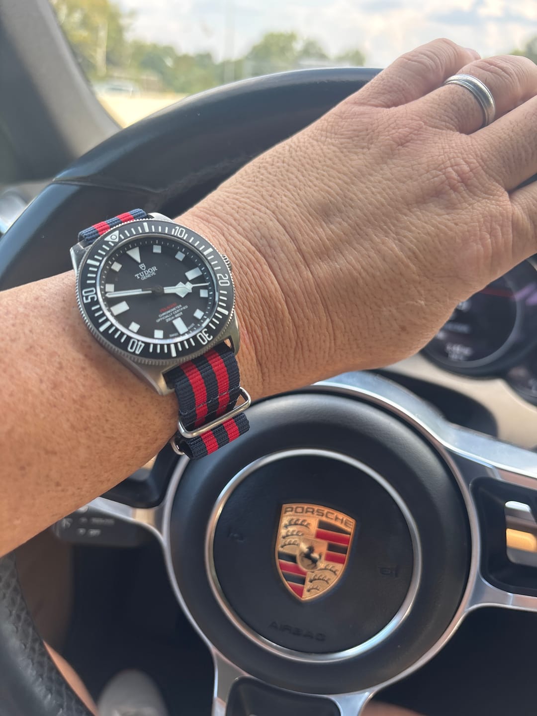 Customer photo review of Original - Bond Navy & Red