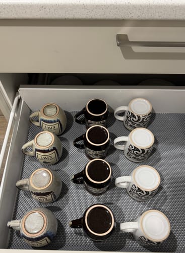 Customer photo review of Cream NZ Maori Tattoo Stoneware Mug