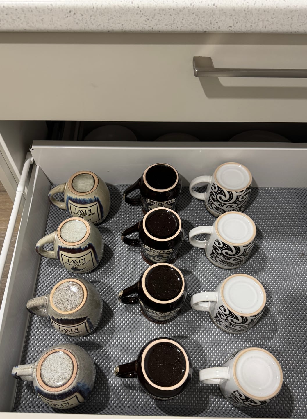 Customer photo review of Cream NZ Maori Tattoo Stoneware Mug