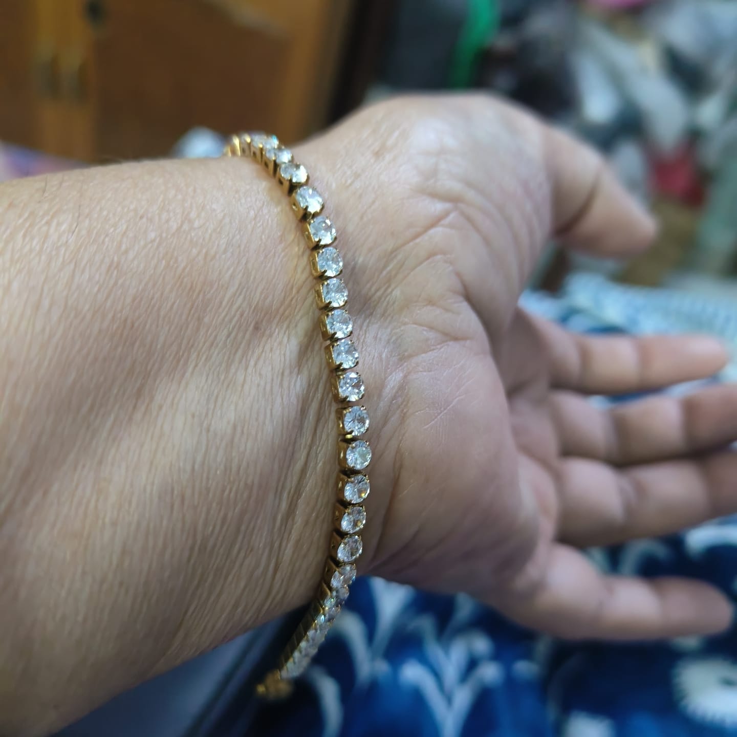 Customer photo review of Diamond Affair Bracelet