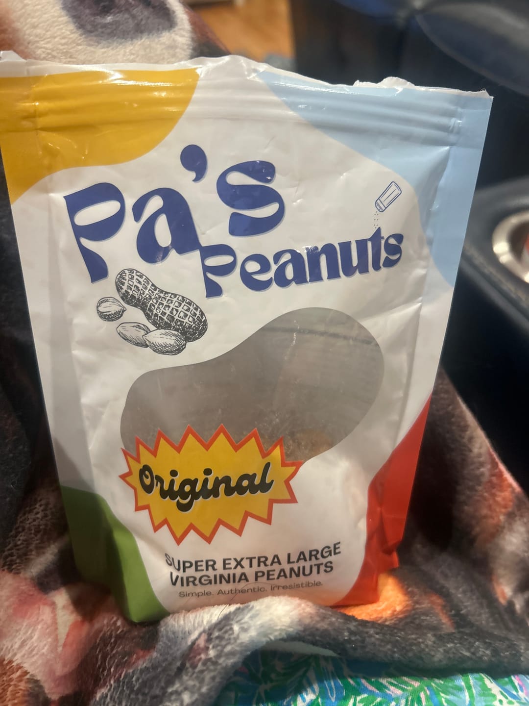 Customer photo review of Pa's Peanuts - 8 oz Glass Jar
