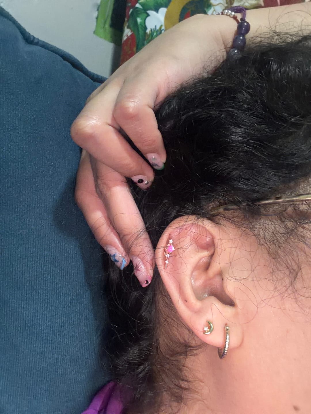 Customer photo review of Piercing Varita Sailor Moon