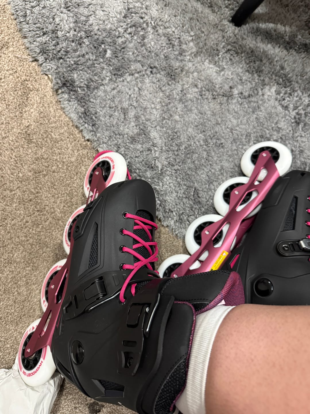 Customer photo review of Rollerblade Lightning 90 Women Skates