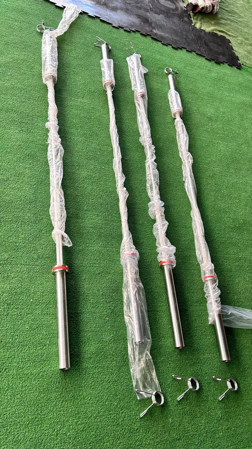 Customer photo review of Olympic Barbell 45 lb - Fullpower, 1,000 lb Capacity - IRONSIDE
