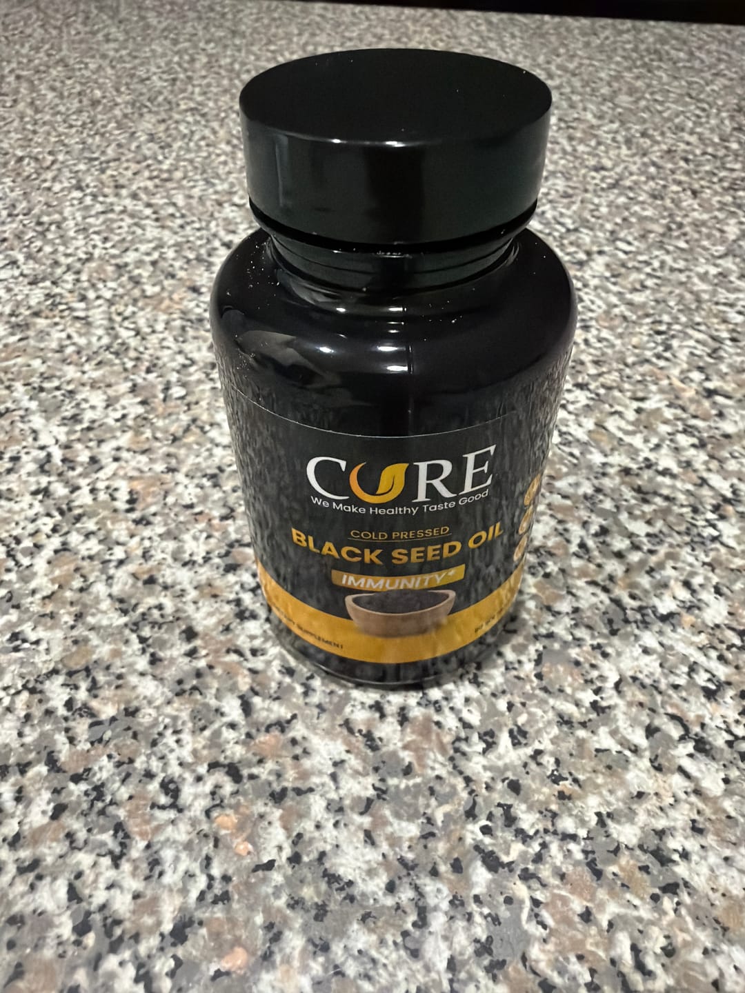 Customer photo review of Organic Black Seed Oil Caps