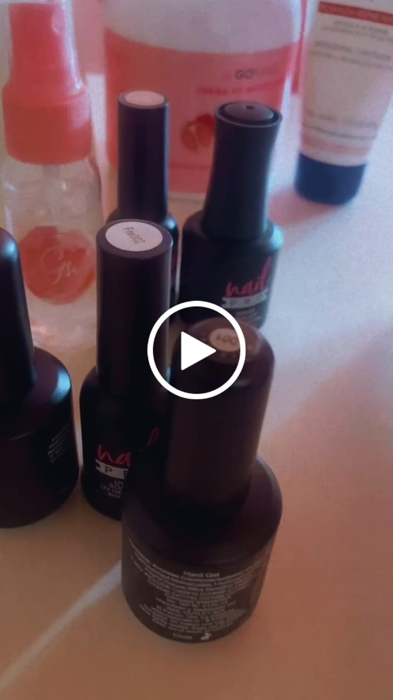 Customer video review of Nail Pro Hard Gel 001- Nude Pink 15 ml