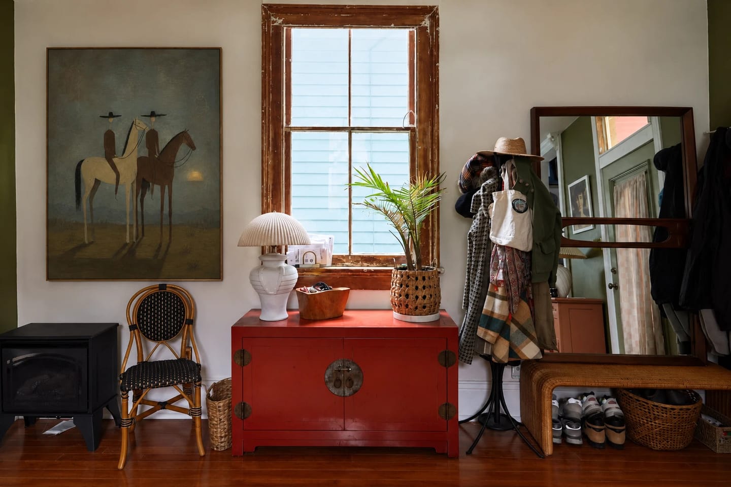 Customer photo review of Vintage Americana Art｜Twilight Twin Riders
