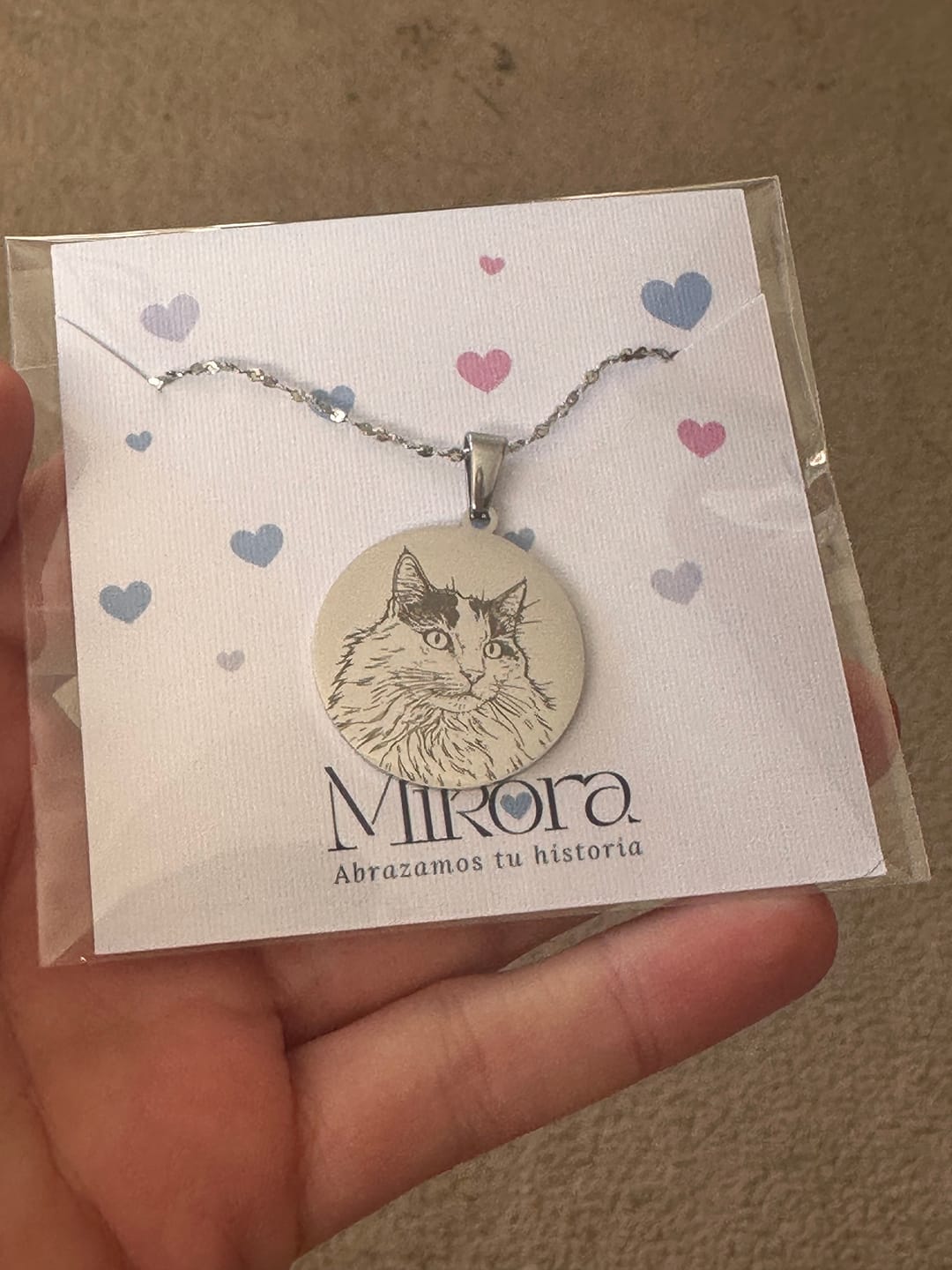 Customer photo review of Grabado Extra al Reverso de tu joya 🪄