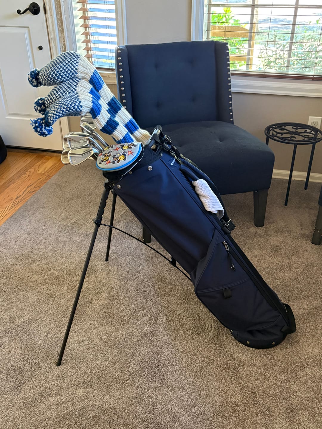 Customer photo review of Hudson Featherlite Golf Bag