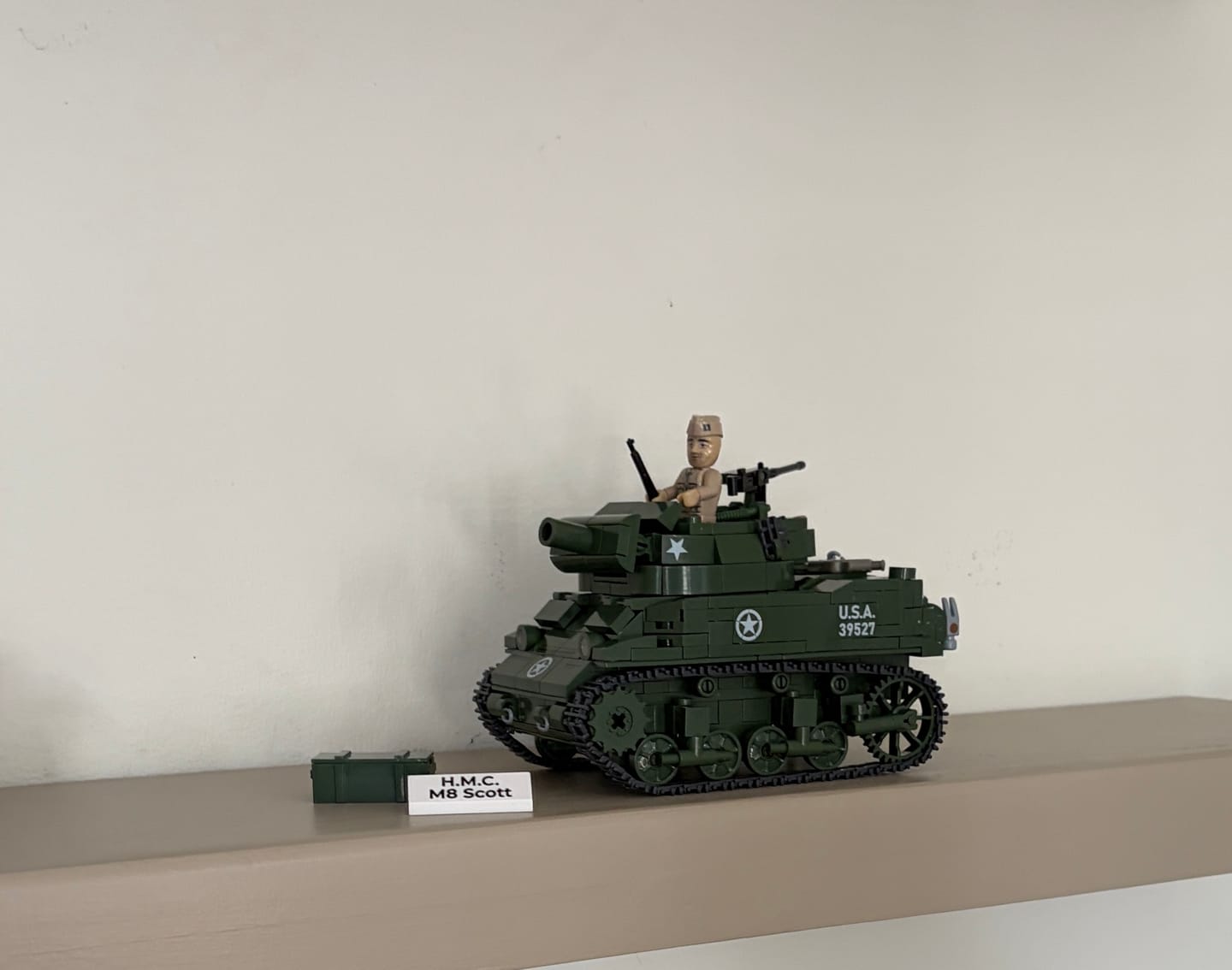 Customer photo review of COBI H.M.C M8 Scott Tank: Set #2279