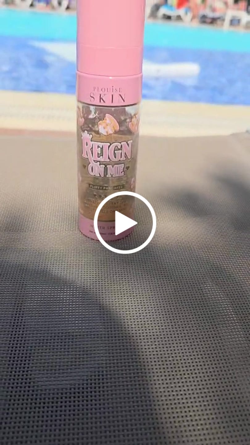 Customer video review of Reign On Me Hydrating Facial Water Spray