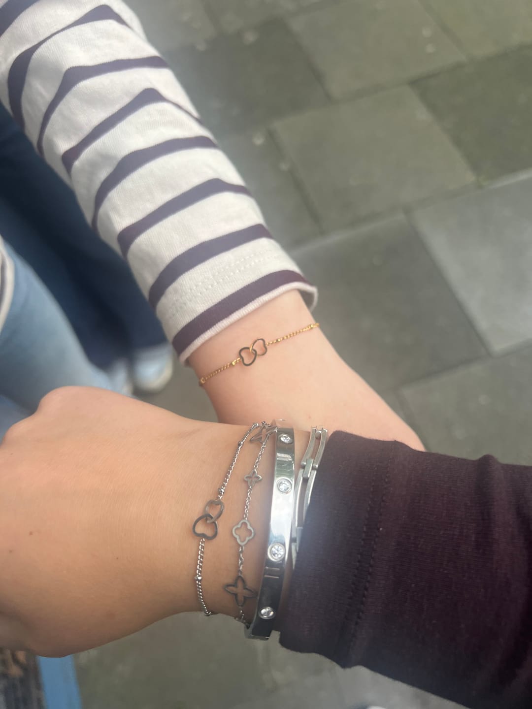 Customer photo review of Best Friends Set | Armbänder