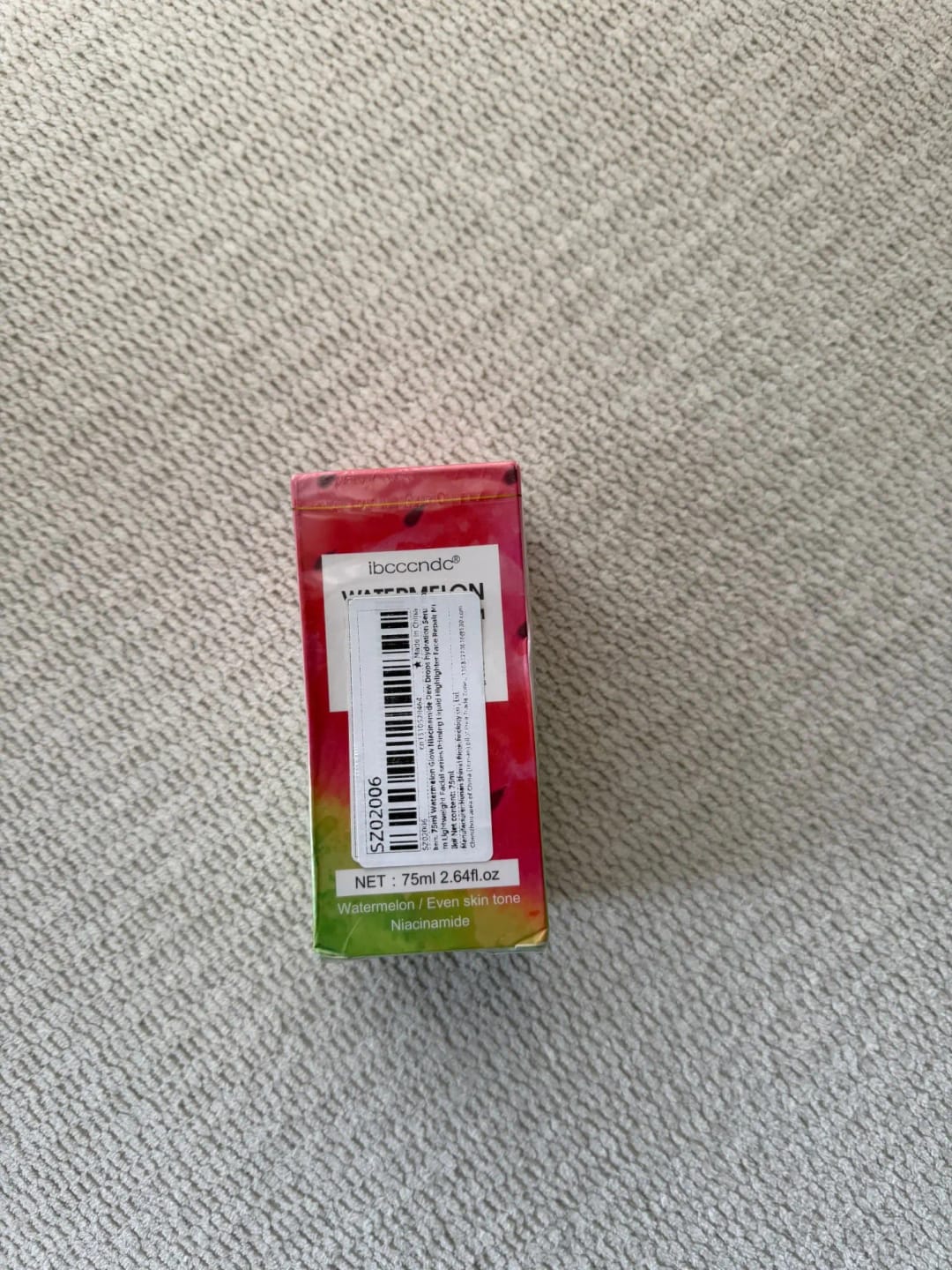 Customer photo review of Watermelon Glow Niacinamide Dew Drops Serum