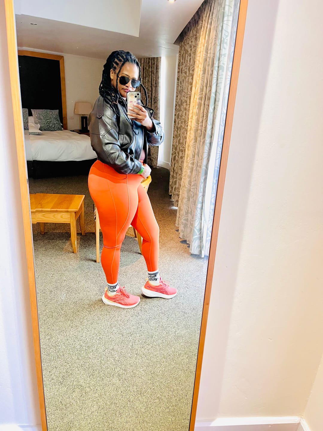 Customer photo review of High Waist Pocket Leggings