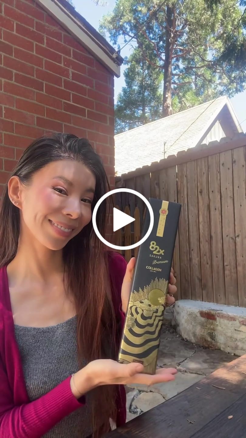 Customer video review of 82X Sakura Collagen