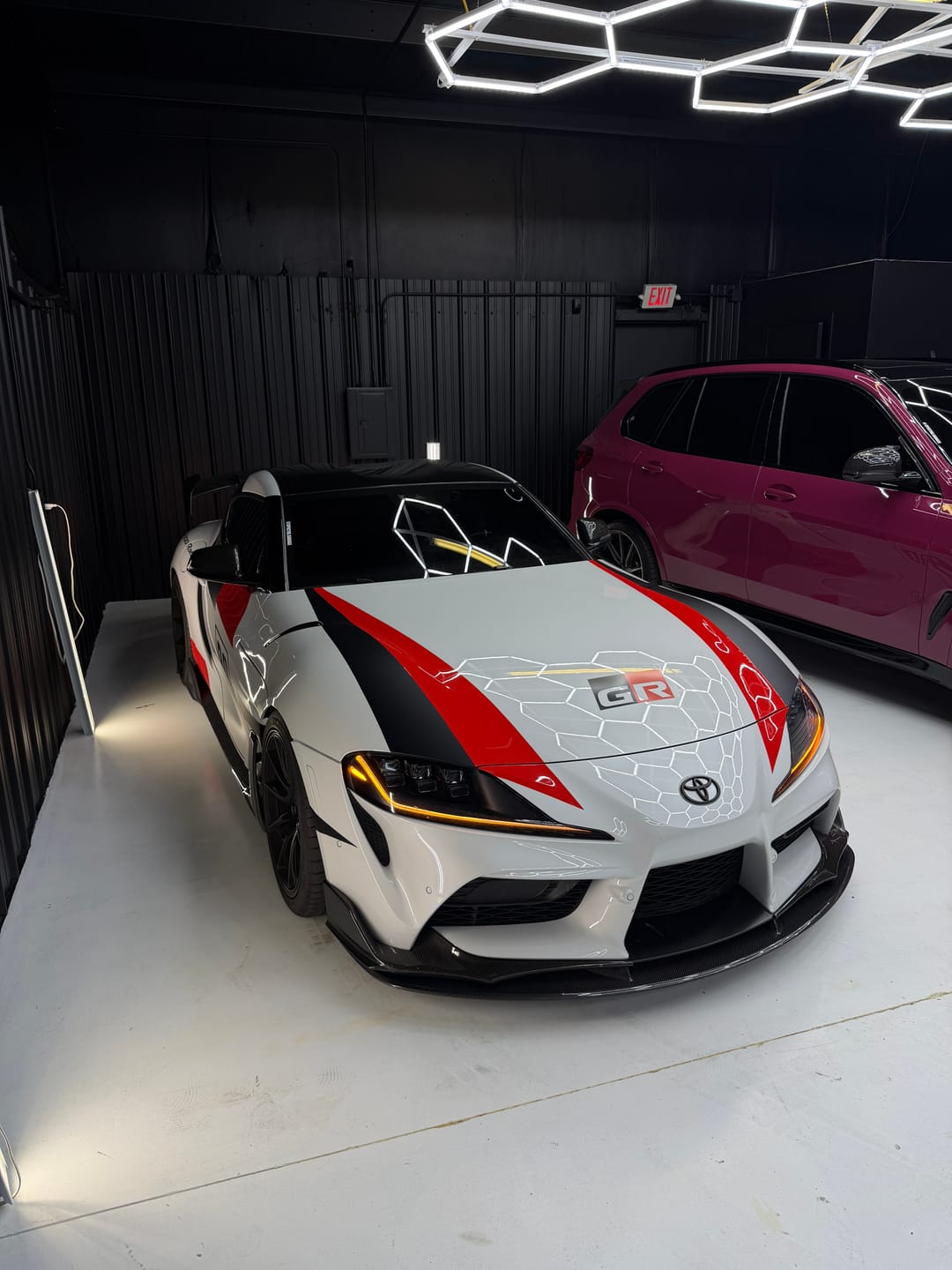 Customer photo review of 2020-Up Toyota Supra A90 Artisan Spirit Front Splitter Lip
