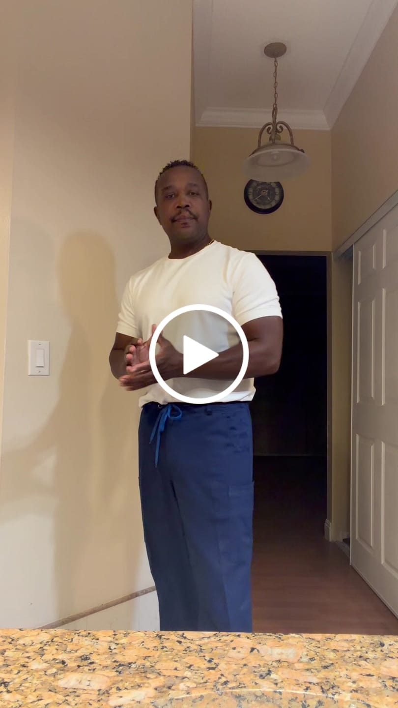 Customer video review of Mock Neck T-Shirt