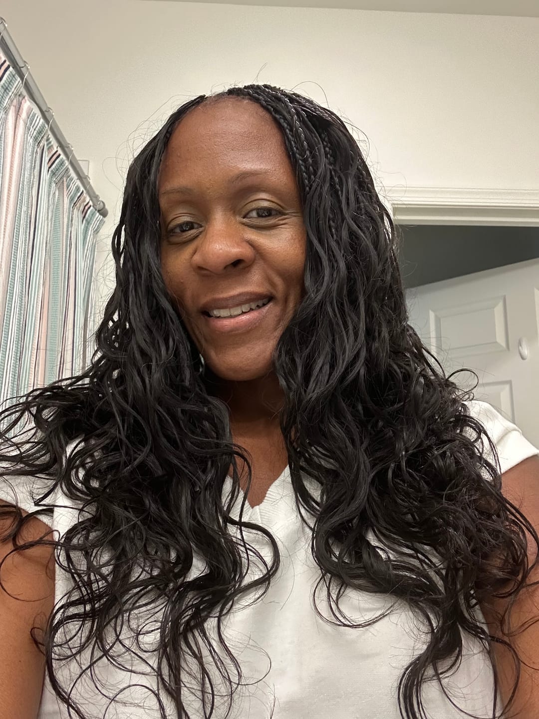 Customer photo review of Miracle Knots Crochet Hair Body Wave