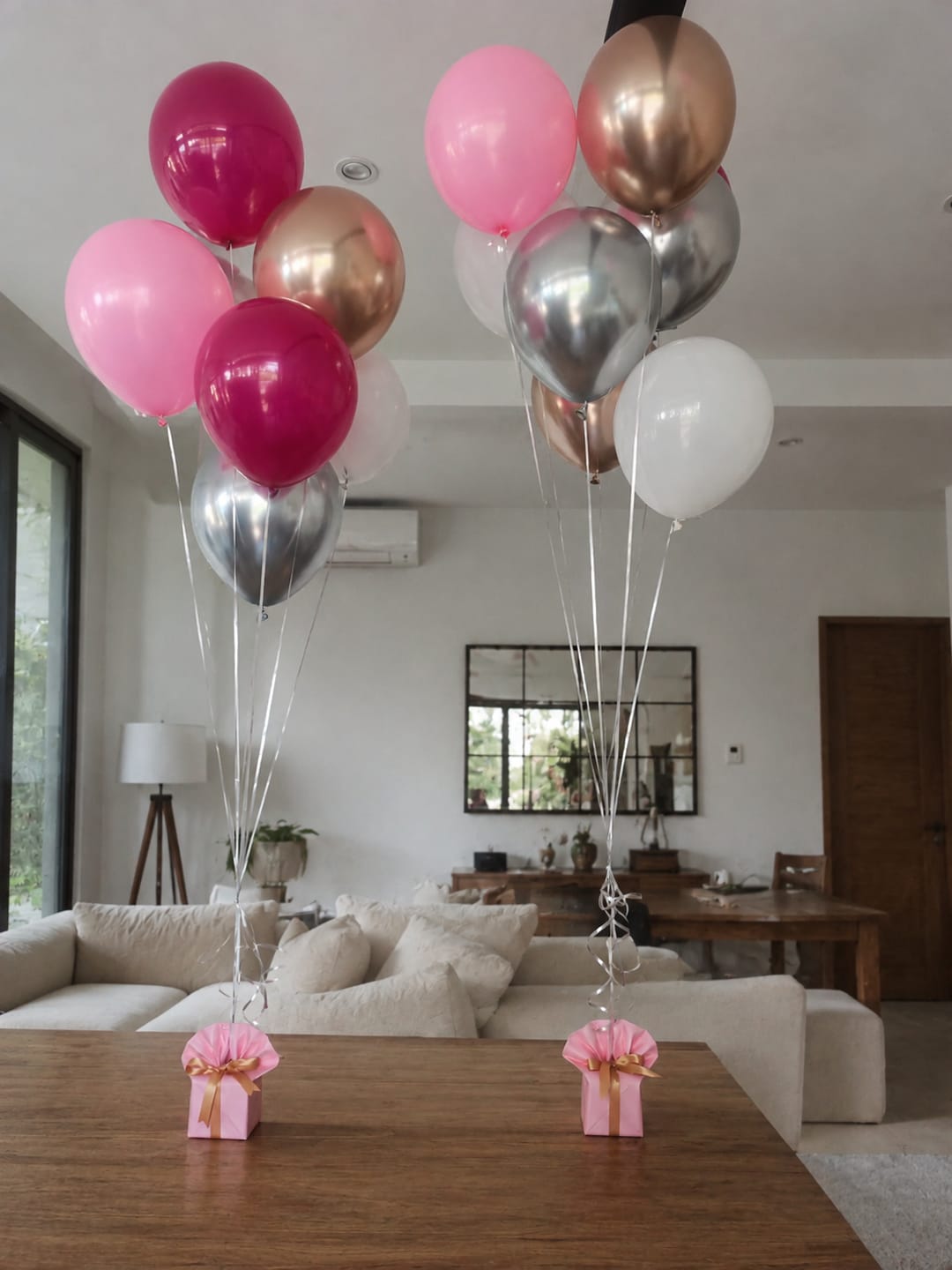 Customer photo review of Helium Balloon Latex
