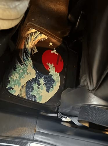 Customer photo review of Kanagawa Big Wave JDM Car Mats