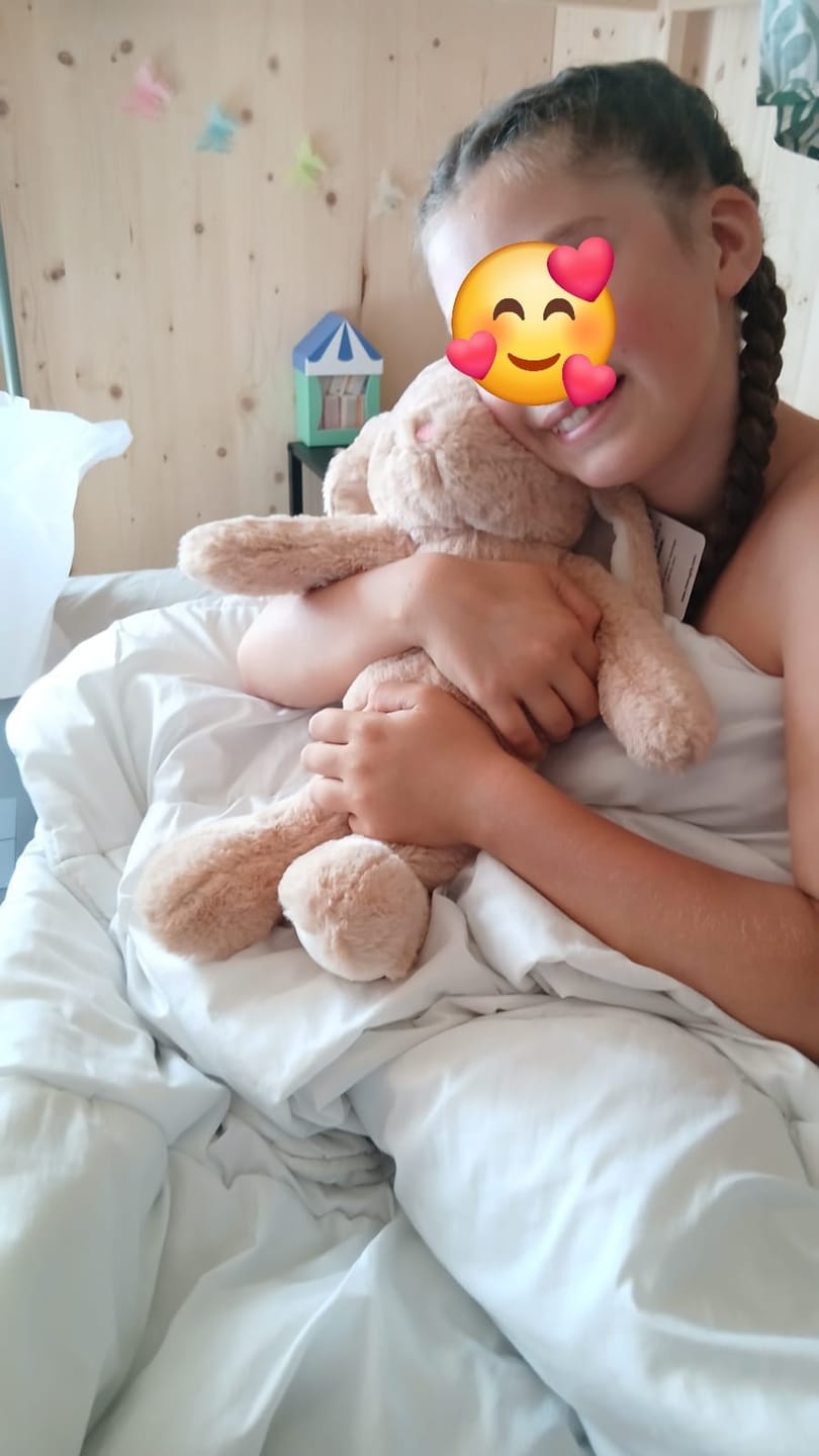 Customer photo review of Knuffel met Stemopname - Konijn
