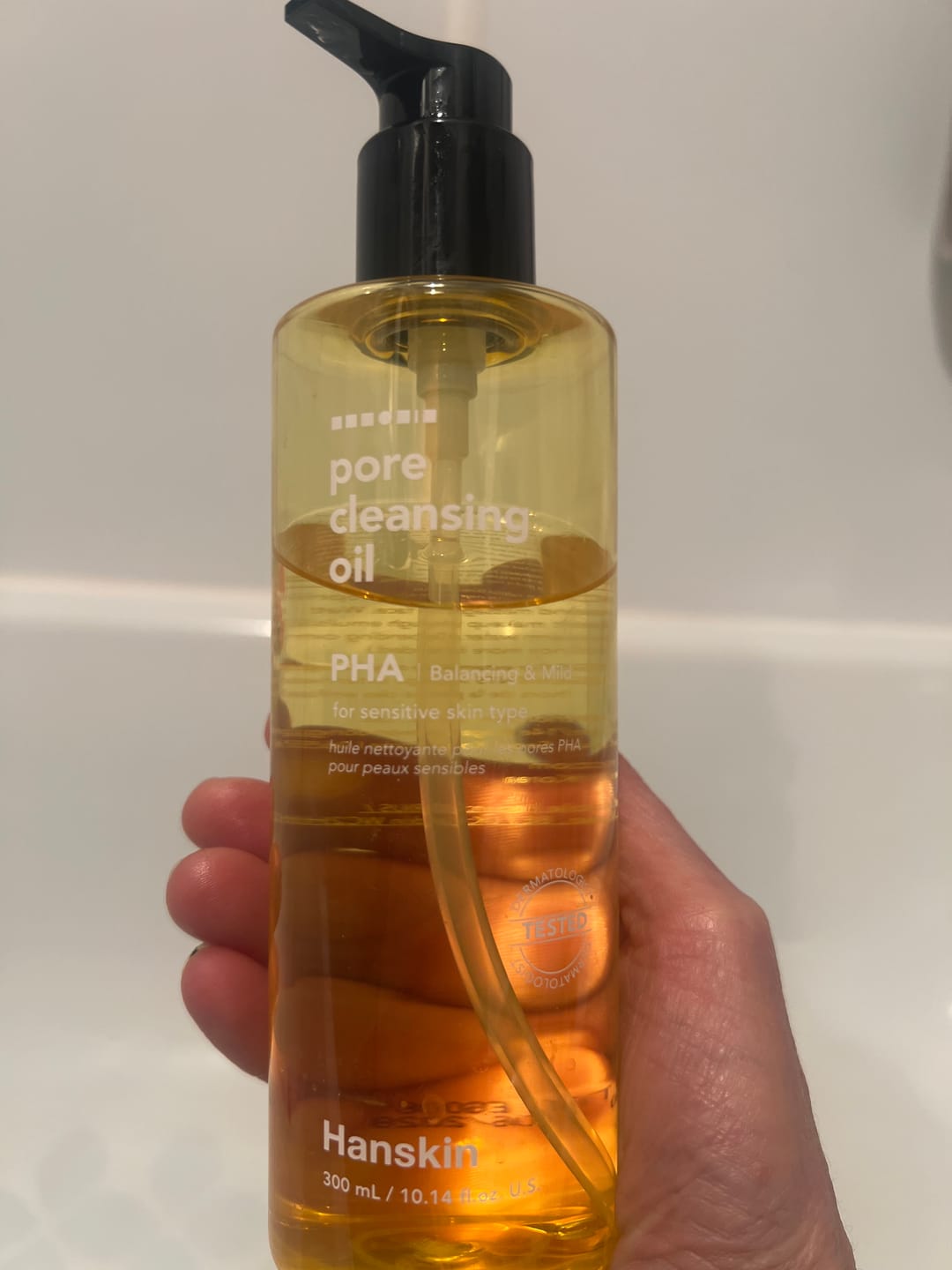 Customer photo review of Pore Cleansing Oil PHA