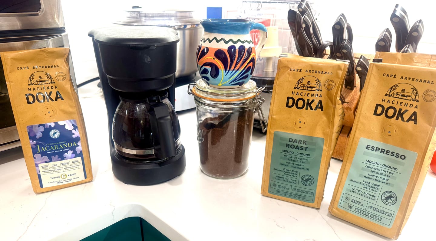 Customer photo review of Jacaranda Limited Edition Ground Coffee