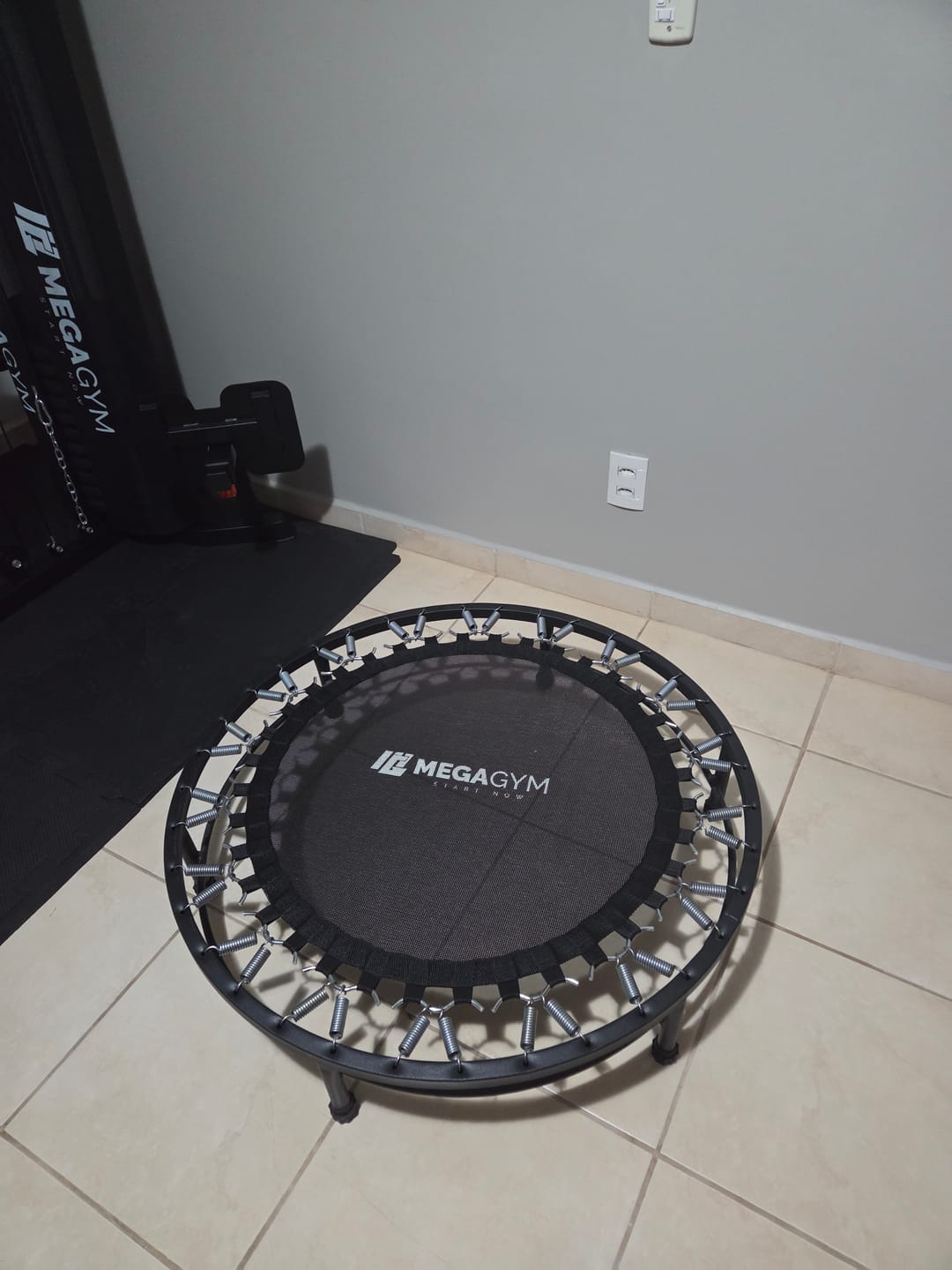 Customer photo review of Mini Jump Trampolim Profissional 36 Molas