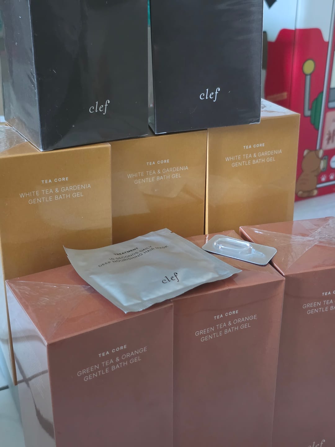 Customer photo review of [PRE-ORDER] Tea Core White Tea & Gardenia Bath Gel