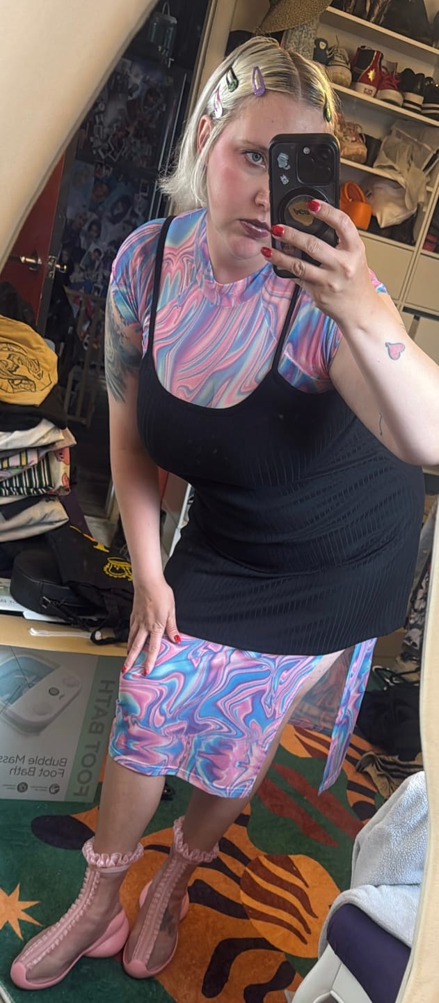 Customer photo review of RUFL BOOT - PINK