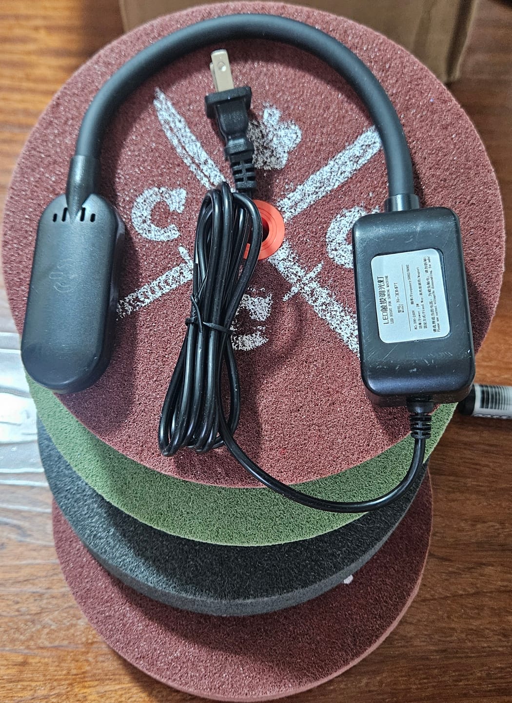 Customer photo review of LED Deluxe Magnetic Work Light